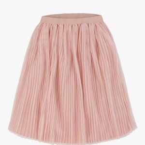 Soft Pink Pleated Skirt